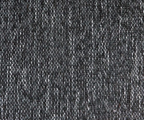 Rohová sedací souprava Clovis Černá Textured Fabric s područkou Otoman Levý - Image 2