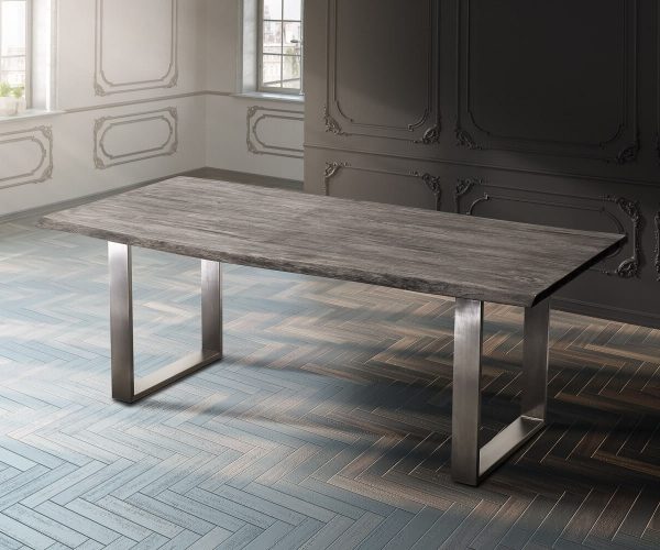 Stolová deska Edge 260x100cm akácie platina - Image 5