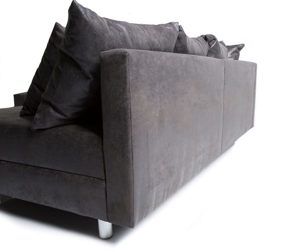 Sedací souprava Clovis Anthracite Antique Optics Modular Armrest - Image 6