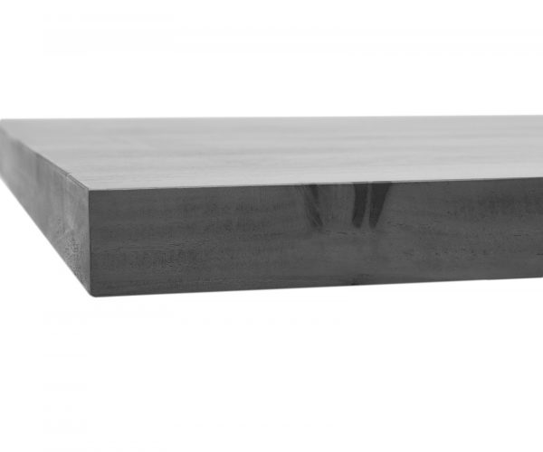 Jídelní stůl Edge 200x100 XL akácie hnědá nerezová ocel široká - Image 5