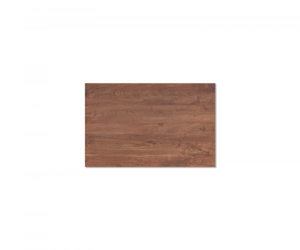 Jídelní stůl Edge 140x90 cm akácie hnědá nerezová ocel šikmá podnož švýcarská hrana - Image 4