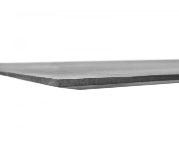 Jídelní stůl Edge 140x90 akácie platina nerezová ocel šikmá podnož švýcarská hrana - Image 5