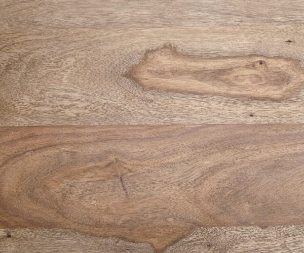 Jídelní stůl Indra přírodní sheesham 140x90 masivní podnož - Image 3