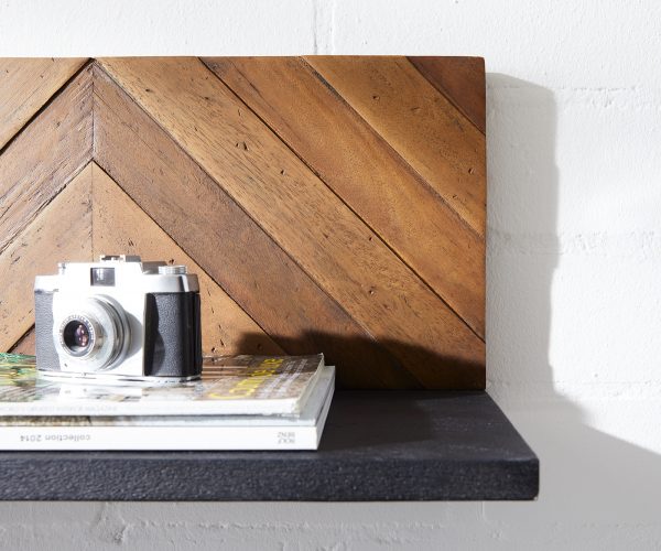Nástěnná police Famke 130x25 cm mango teak - Image 6