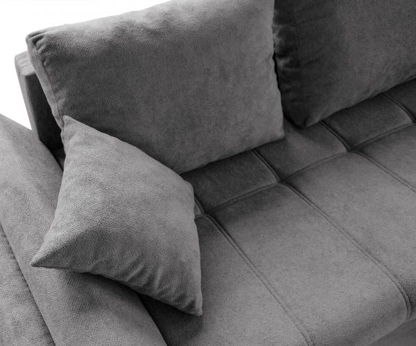 Rohová pohovka Loana 275x185 taupe lenoška funkce rozkladu variabilní - Image 8