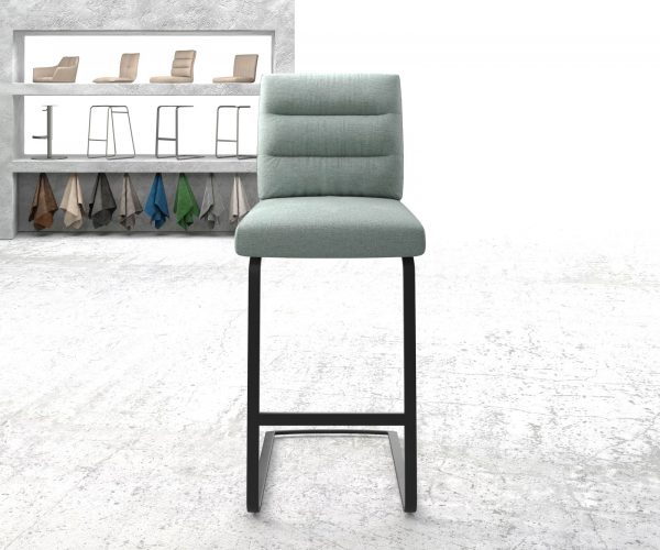 Barová židle Pela-Flex Stripes Mint Cantilever Flat Metal - Image 2