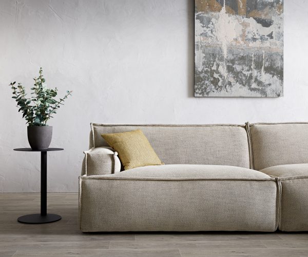 Pohovka Basit 290 x 110 cm žinylka béžová - Image 6