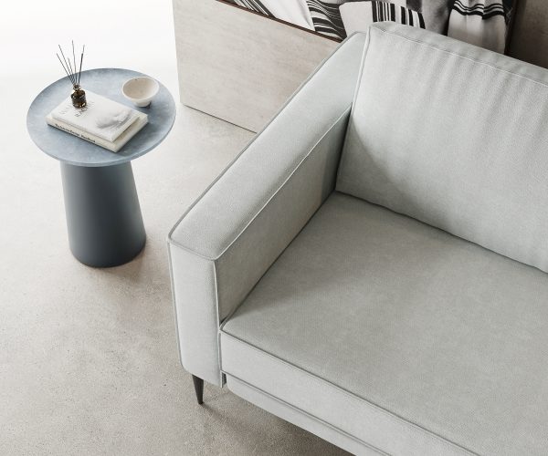 Rozkládací pohovka Thia Flat Fabric Mint 220x100 cm - Image 6