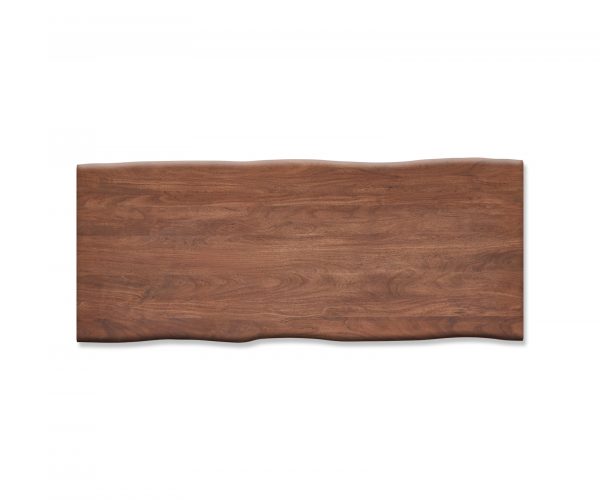 Jídelní stůl Edge 240x100cm akácie hnědá nerezová ocel úzká - Image 4