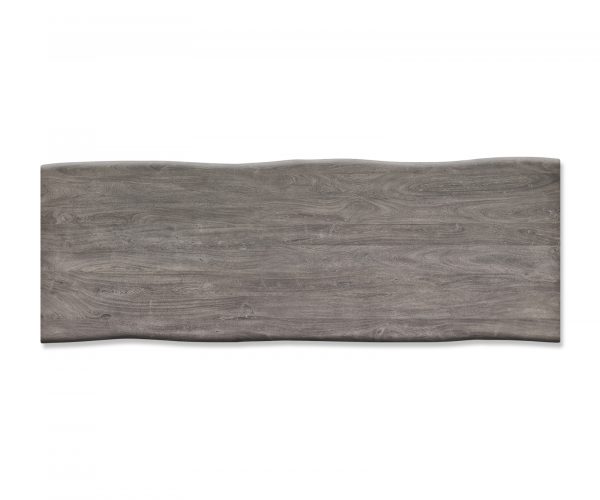 Jídelní stůl Edge 280x100cm platinová akácie nerezová ocel široká - Image 4