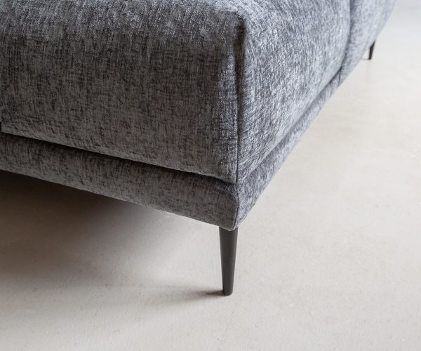Rohová sedací souprava Sottil 290 x 165cm Chenille Grey Recamiere Right - Image 5
