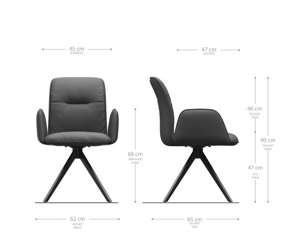 Jídelní židle Flex modrá sametová křížová podnož černá - Image 5