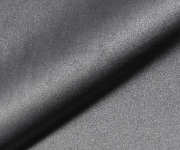 Sada 4 jídelních židlí Pia-Adesso Grey Velvet Cross Frame Conical - Image 3