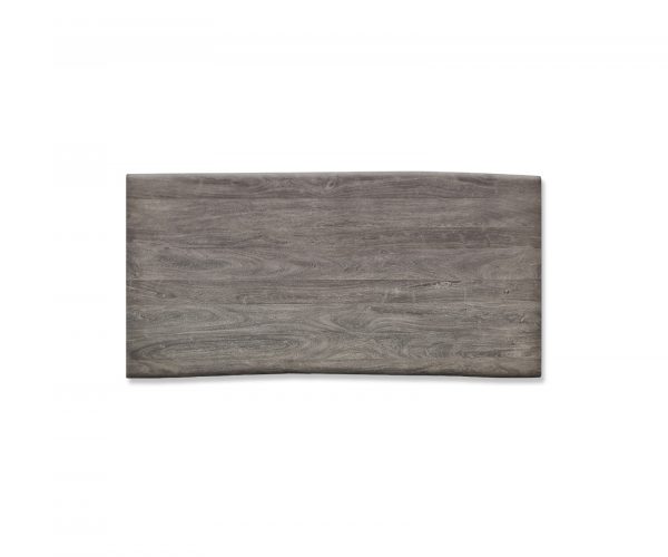 Jídelní stůl Edge 200x100 XL Acacia Platinum Spider Flat Steel Nerezová ocel Live-Edge - Image 4