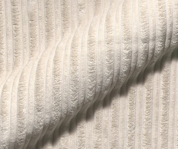 Rohová pohovka Svada 285x175 cm manšestr béžová lenoška pravá - Image 3
