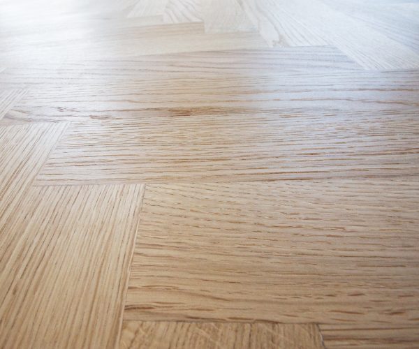 Jídelní stůl Edge-Pure 200x100 dub přírodní kov černá rybí kost - Image 3