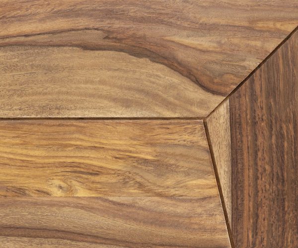 Komoda Wyatt 150 cm sheesham přírodní 3D vintage nerezová ocel - Image 5