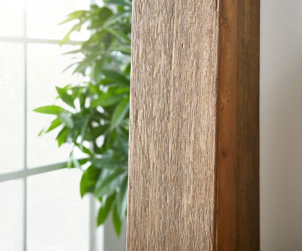 Zrcadlo Dalibor 224x104 cm Přírodní exotické dřevo - Image 5