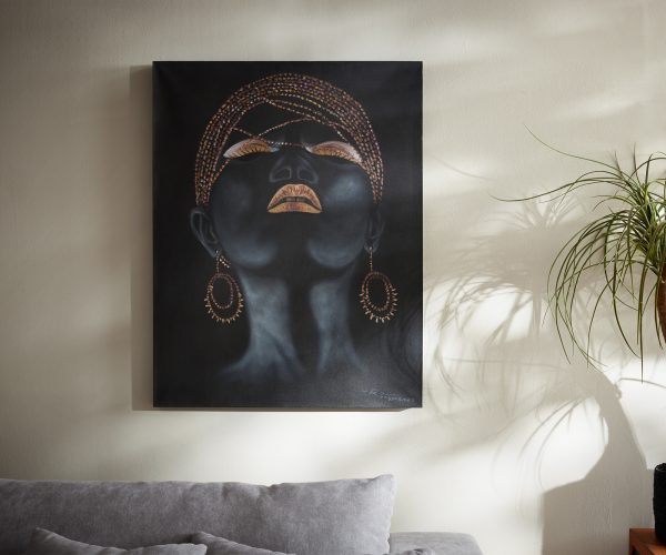 Obraz Nafi 70x90 cm vícebarevné akrylové barvy na plátně