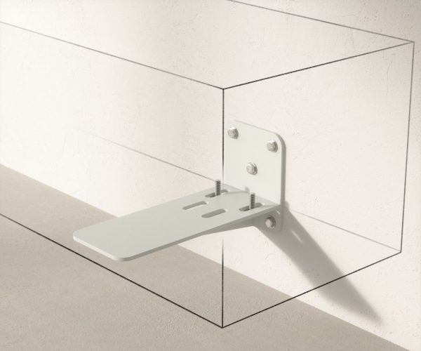 TV stolek Bahan 200 cm teak mango 4 dvířka mramor bílá závěsné - Image 8