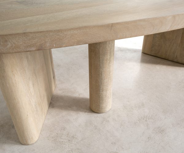 Konferenční stolek Wido 110x50 cm mango světlé - Image 6