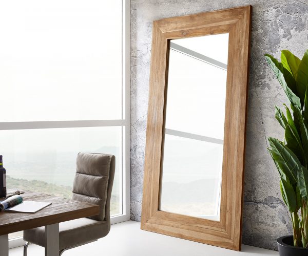 Zrcadlo Alban 245x135x4 cm teak santoso