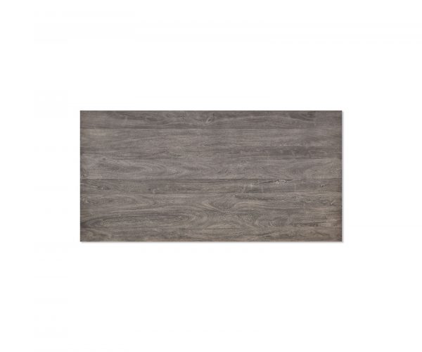Jídelní stůl Edge 200x100 cm akácie platina skleněná podnož švýcarská hrana - Image 4