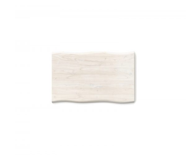 Jídelní stůl Edge 140x90 XL bílá nerezová ocel široká - Image 4