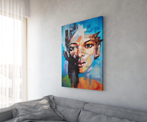 Obraz Haley 120x150 cm vícebarevný akryl na plátně - Image 2