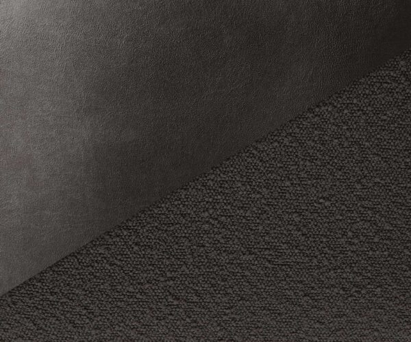 Jídelní židle Pejo-Flex mix materiálů černá podnož zúžená nerezová ocel - Image 3