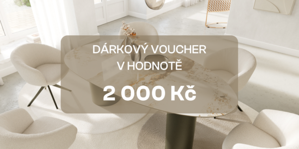 Dárkový voucher v hodnotě 2 000 Kč