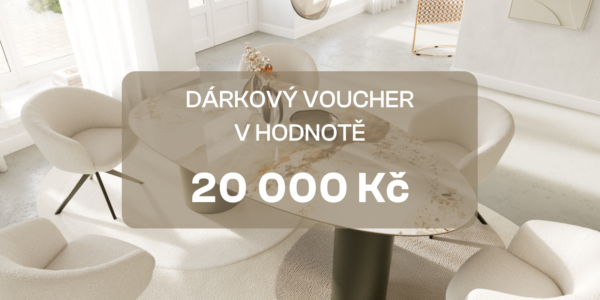 Dárkový voucher v hodnotě 20 000 Kč
