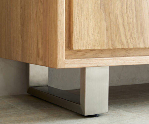 Příborník Edge 170 cm přírodní dub 4 dvířka 3 zásuvky - Image 9