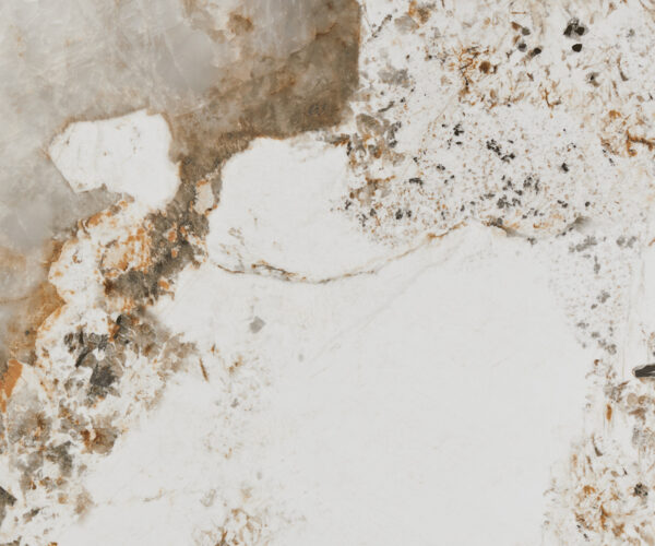 Jídelní stůl Edge 300x100 keramický Minas Melange bílo-béžový Prisma Metallic Gold - Image 3