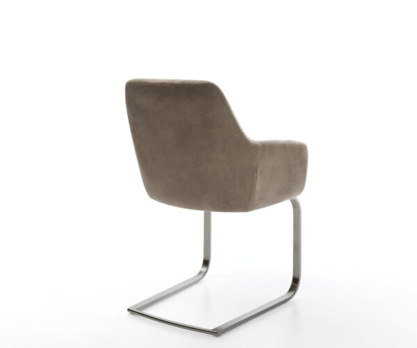 Cantilever Pejo-Flex mikrovlákno taupe vintage cantilever ploché grafitové jádro s kapesními pružinami - Image 5