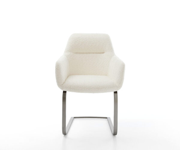 Cantilever Pejo-Flex Bouclé White Cantilever flat Graphite Kapesní pružinové jádro - Image 2