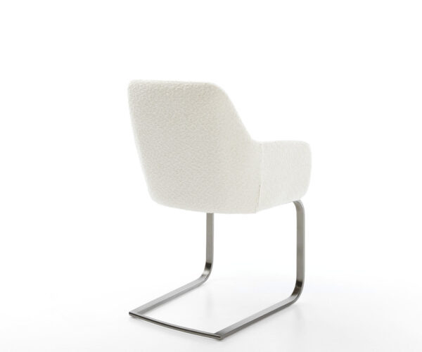 Cantilever Pejo-Flex Bouclé White Cantilever flat Graphite Kapesní pružinové jádro - Image 5