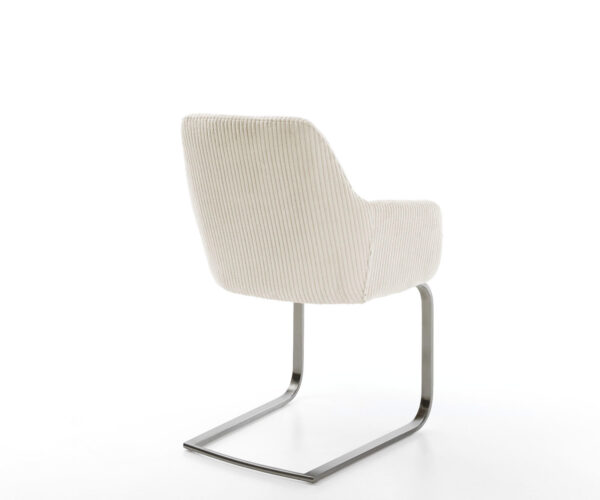 Konzolová židle Pejo-Flex Cord Beige Konzolová židle plochá Graphite Kapesní pružinové jádro - Image 5
