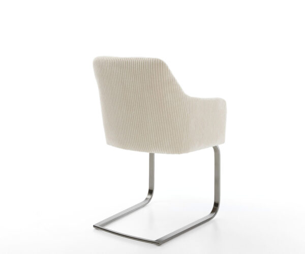 Konzolová židle Greg-Flex Cord Beige Konzolová židle flat Graphite Kapesní pružinové jádro - Image 5