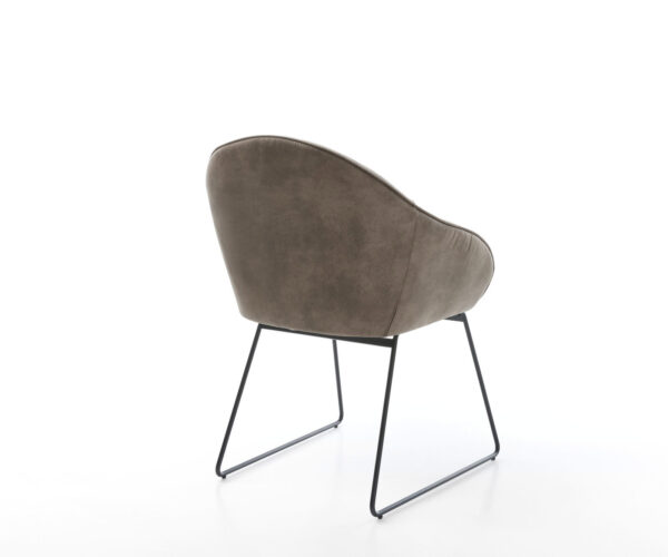 Jídelní židle Gaio-Flex vintage tenká podnož černá taupe - Image 5