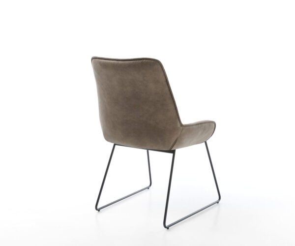 Jídelní židle Taimi-Flex taupe vintage černá podnož - Image 5