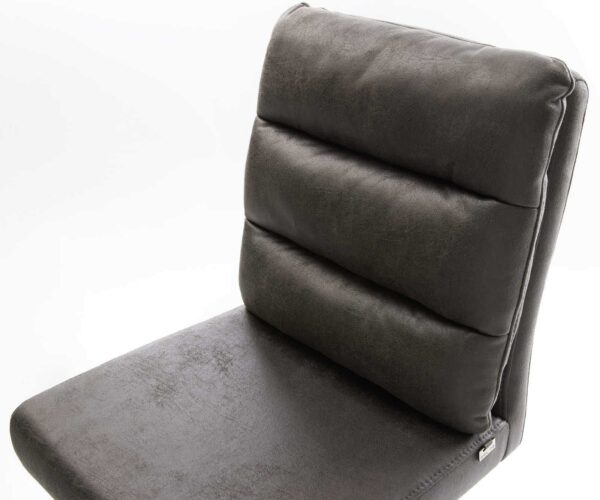 Barová židle Pela-Flex vintage antracitová konzolová podnož plochá - Image 4