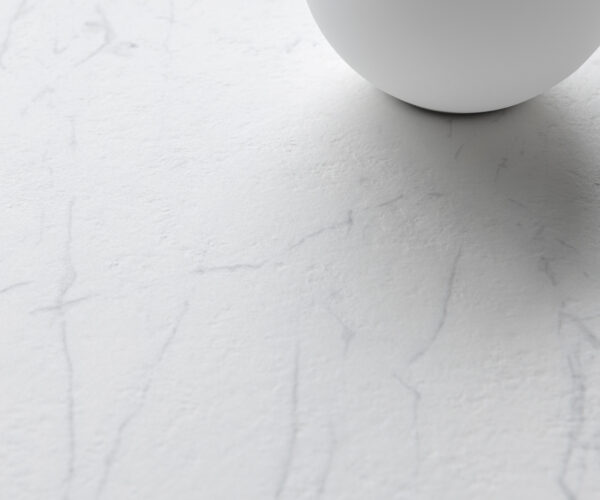 Jídelní stůl Edge zaoblená 200x100cm Laminam® keramika bílá podnož ve tvaru "V" černá - Image 5