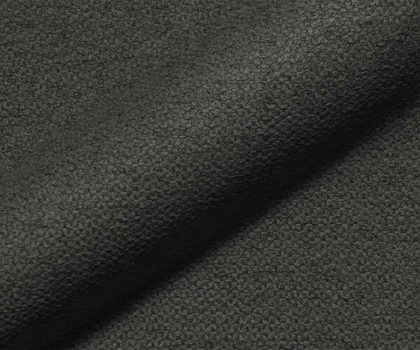 Jídelní židle Elda-Flex strukturovaná tkanina antracitová tenká podnož černá - Image 3