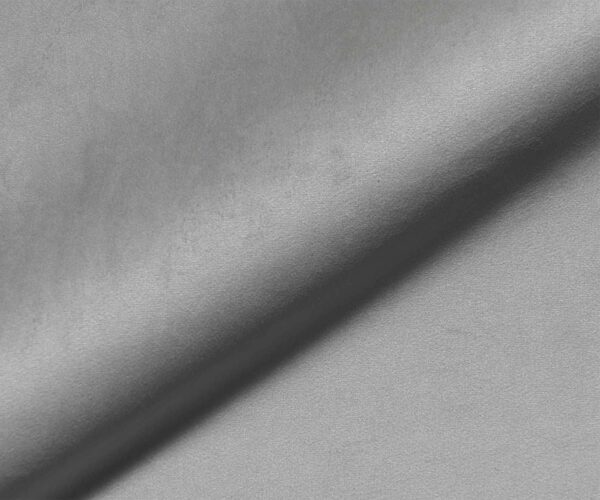 Jídelní židle Abelia-Flex s područkami samet šedá zúžená podnož nerezová ocel - Image 3