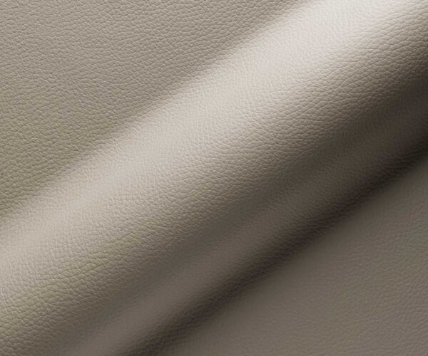 Otočná židle Nube-Flex s područkami křížová podnož zúžená kov černá pravá kůže taupe 180° otočná taštičkové pružiny - Image 3
