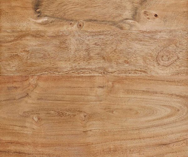 TV stolek Stonegrace 240 cm přírodní akácie 4 dvířka podnož oválná nerezová ocel - Image 4