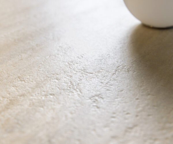 Jídelní stůl Edge Oval 220x120 Ceramic Laminam®Travertino Bianco Cream-White? Zenthara hranatý kov černý - Image 5