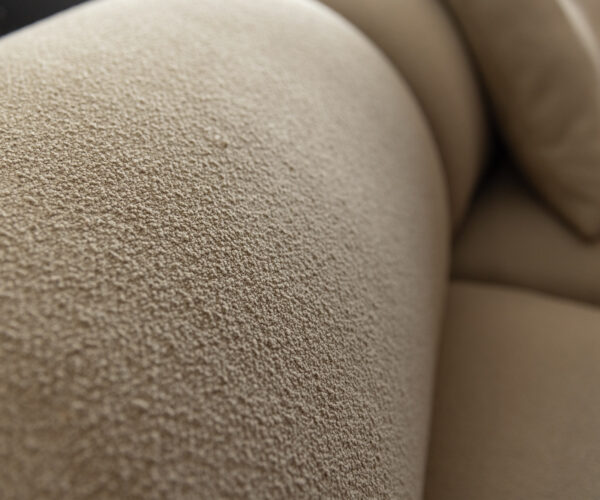 Velká pohovka Lunna 360x175 cm bouclé smetanovo-bílá 2 polštáře - Image 9