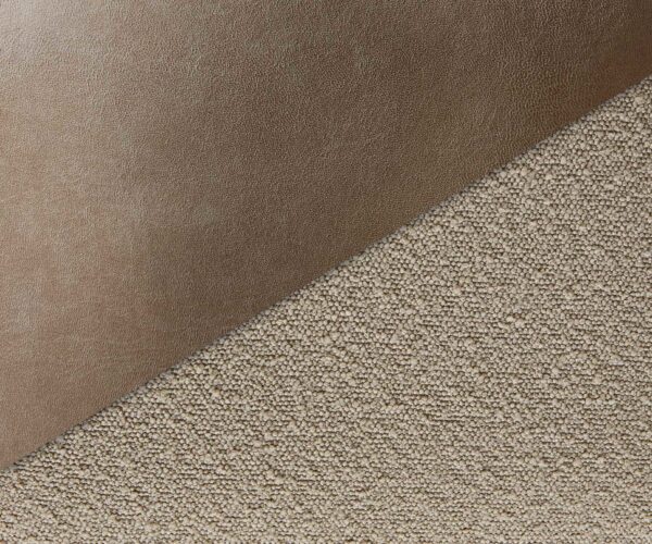 Otočná židle Zoa-Flex smíšené materiály taupe křížový rám široký černý otočný o 360? - Image 3
